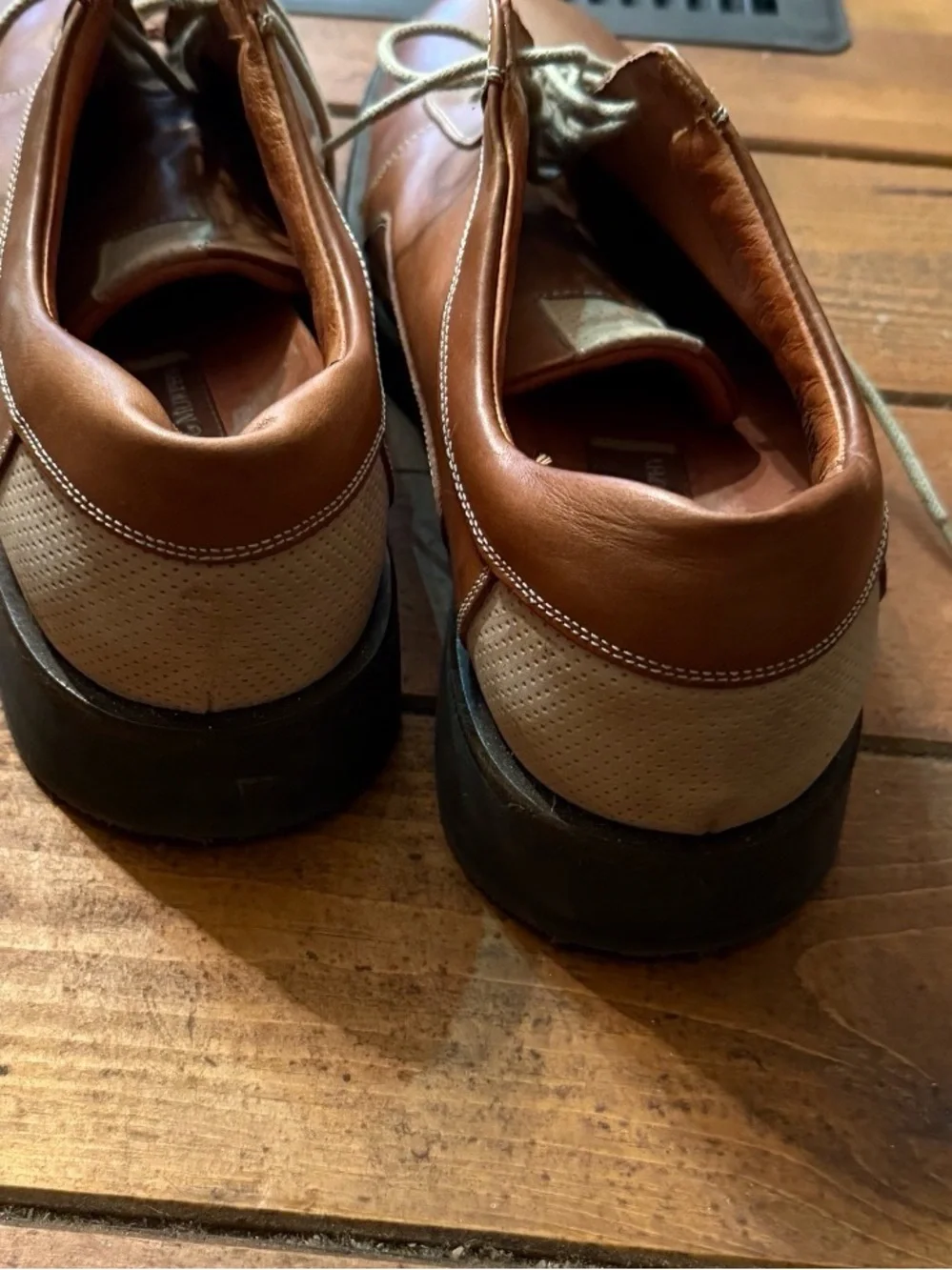 Johnston & Murphy smooth brown